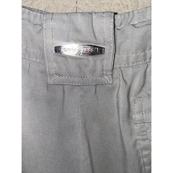 Jamie Sadock Gray capri Mid Rise Pull On Golf Cargo Pockets 6 athletic - Picture 7 of 11